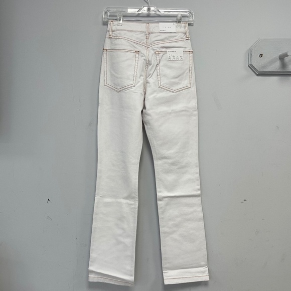 WeWoreWhat Distressed Icon Jean, Classic White - Size 24 - NWT - Picture 2 of 8